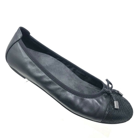 vionic ballet flats black
